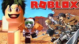 АТАКА ТИТАНОВ в РОБЛОКС - Roblox Attack On Titan