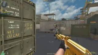 Cross Fire China || AK-47 Knife Dual Mag Ultimate Gold [GamePlay]!
