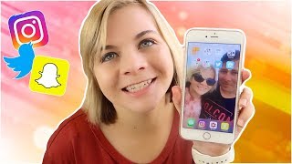 WHAT'S ON MY IPHONE 2017! // SoCassie