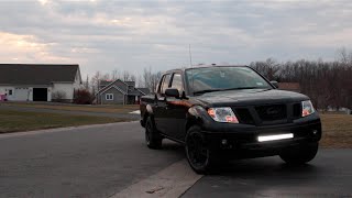 Custom LED Light Bar Install - Nissan Frontier