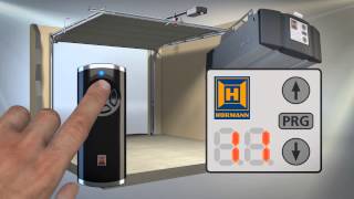 Hörmann Программирование привода гаражных ворот SupraMatic с настройкой пульта HS5 BS HD