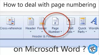 How to Number Different Pages with Specific Page Numbers?