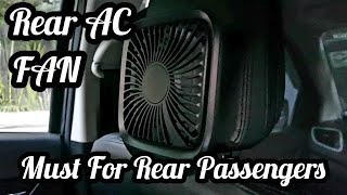 Rear AC Fan | Rear AC Vent Alternative | Car Fan