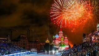 "Спасская башня" 2013. Сводный оркестр - Финал увертюры "1812 год"