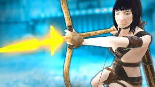 ARCHERS firing SPEARS! Spearchers Mod! Blades and Sorcery VR Mods - Blade and Sorcery VR Gameplay