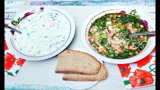 Как приготовить окрошку - Холодный суп окрошка рецепт