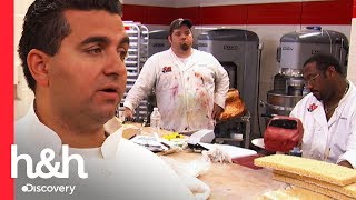 Buddy se irrita com confeiteiros | Batalha dos Confeiteiros | Discovery H&H Brasil