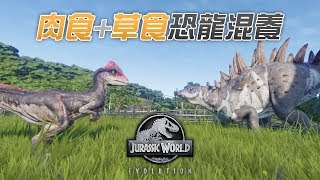 #16《侏羅紀世界: 進化》肉食+草食恐龍混養 Jurassic World Evolution