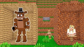 SUPER BASE DE ANIMATRONIC VS. SUPER BASE DA ANNABELLE - MINECRAFT