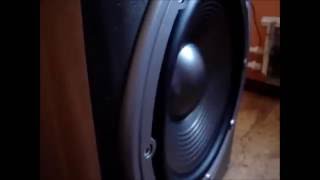 JBL NORTHRIDGE E150P/230 subwoofer look inside & test