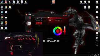 MSİ GAMİNG APP LED AYARLARI!