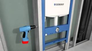 Инсталляция для унитаза GEBERIT DUOFIX (Установка)