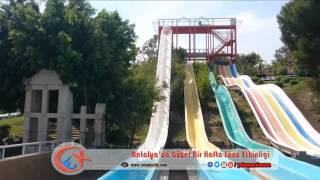 Water Planet Aqua Park Alanya Antalya'da Bozkırlılar Eğleniyor.