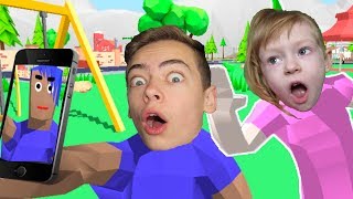 НОВЫЙ СИМУЛЯТОР ЧУВАКА ИГРАЕМ С СОФИЙКОЙ ЗА ПРИКОЛЬНОГО ЧЕЛОВЕЧКА Dude Theft Wars Open World
