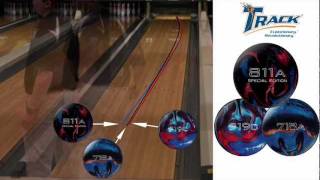 Track 811 Special Edition bowling ball by Adam Chase