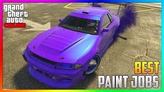TOP *THREE* Best Rare PAINT JOBS In GTA 5 Online | "GTA 5 Secret Paint Jobs"