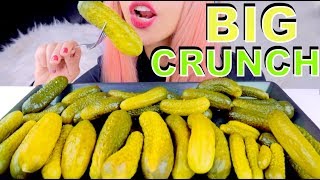 ASMR PICKLES *big intense crunch* BINAURAL Eating Sounds