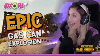 EPIC GAS CAN EXPLOSION | Avori | PUBG Highlights