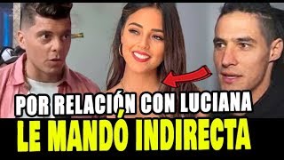 FACUNDO GONZALEZ LE MANDA INDIRECTA A IGNACIO BALADAN POR RELACION CON LUCIANA FUSTER