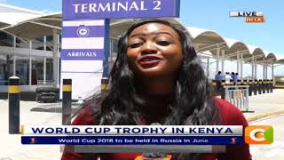 World cup trophy in kenya