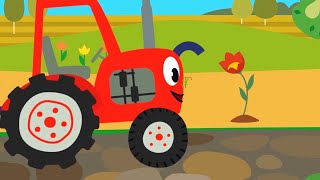 ЦВЕТОЧКИ - Новые песенки про животных и природу - Сборник для детей | Красный трактор