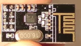 Arduino Радиомодуль nRF24L01 -2.4GHz RF24 Libraries. test