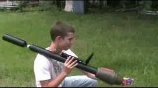 War Machine Paintball Nerf Rocket Launcher