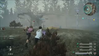 Final Fantasy  XV: Comrades Multiplayer DLC - 8 Minutes Gameplay + King Behemoth Boss Fight
