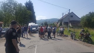 12.06.2019/ Частина 1/ Мітинг у Великому Бичкові/ Перекриття дороги державного заначення Н-09