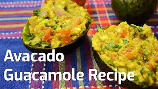 AVOCADO GUACAMOLE RECIPE INDIAN STYLE | SIMPLE & EASY FRESH HOMEMADE GUACAMOLE |  AnmolsKitchen