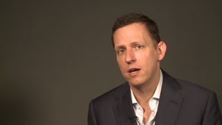 PayPal cofounder Thiel's startup advice