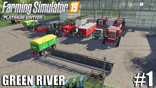 Starting From Scratch | Timelapse #1 | Green River | FS19 | Farming Simulator 19 Timelapse