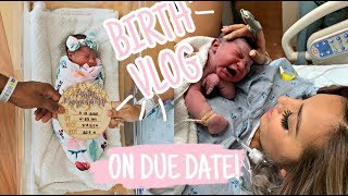 BIRTH VLOG | REAL RAW & EMOTIONAL LABOR & DELIVERY VLOG PT.1