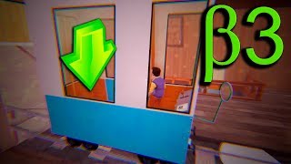 Сосед стал машинистом Нашёл респаун прямо в вагонетке Hello Neighbor Beta 3