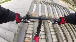 test du Btwin Tilt en usage "non prévu par le manuel d'utilisateur" :)