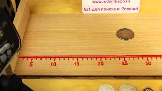 Тест металлоискателя на глубину обнаружения Garrett AT PRO