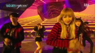 161226 TEN, LISA ,Seulgi ,Jinyoung, Yugyeom Street Dance Performance @ 2016 SBS Gayo Daejun