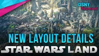 New LAYOUT DETAILS for Star Wars: Galaxy's Edge at Disneyland Resort - Disney News - 4/19/18