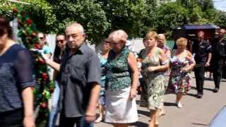 Похороны убитых инкассаторов Николая Кульпанова и Валерия Петрушевца