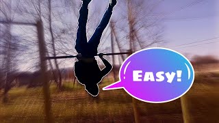 10 САМЫХ ПРОСТЫХ ЭЛЕМЕНТОВ НА ТУРНИКЕ (С ЧЕГО НАЧАТЬ НОВИЧКУ В ВОРКАУТЕ)