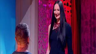 Blind date with giant woman