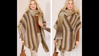 Кардиган Одним Полотном Спицами 2019 / Cardigan Single-Colored Knitting Needles