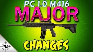 PLAYERUNKNOWN'S BATTLEGROUNDS M416 UPDATE PC 1.0 - MAJOR CHANGES (PUBG M416 UPDATE)