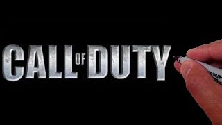 How to Draw the CALL OF DUTY Logo