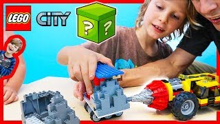 Lego City Mining Heavy Driller Drills MYSTERY BOX!