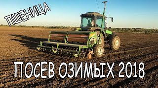 Посевная пшеницы 2018  | Deutz-Fahr  G115 and AMAZONE D9