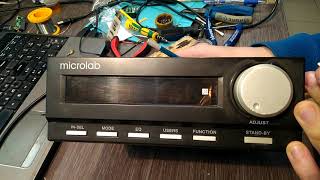 Двойной ремонт амплифаера Microlab и смартфона элджи