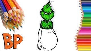 Гринч 2018 Как нарисовать Гринча похитителя Рождества The Grinch Coloring book 2018 Trailer