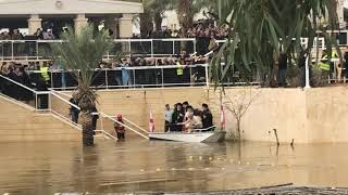 Minunea Bobotezei-Întoarcerea cursului râului Iordan 18.01.2020 Jordan River