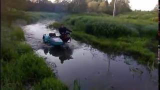 Покатушки по реке на Иж Юпитер 5 часть 5 попытка выйхать